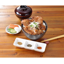 ※送料込み　北海道産豚丼6食セット(3種の香辛料付)